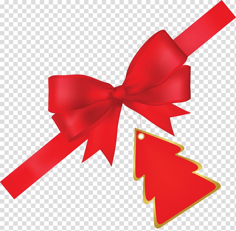 크리스마스 리본 종이 선물 포장, bowknot png | PNGHeat